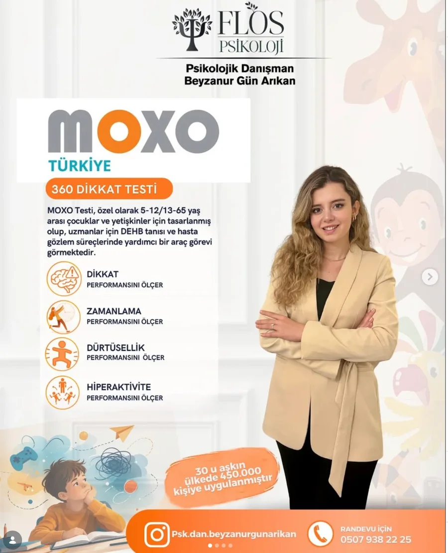 MOXO 360 dikkat testi